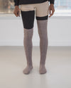 BASERANGE Cotton Stockings KOK KTOK Series France BAS-SOOK-CR-AU25-GREY BROWN MELANGE (KOK KTOK SOOK SOTOK)